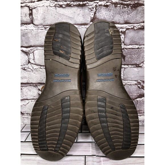 Rockport Powered by DMX Brown Leather Bicycle Toe Shoes Men’s Sz 11.5M US/45EU - Picture 14 of 16